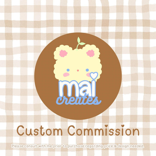 Custom Commission Service | Digital Graphic Design | Birthday Party Banners Cake Toppers Stickers | MaiCreatesCreations Exclusive